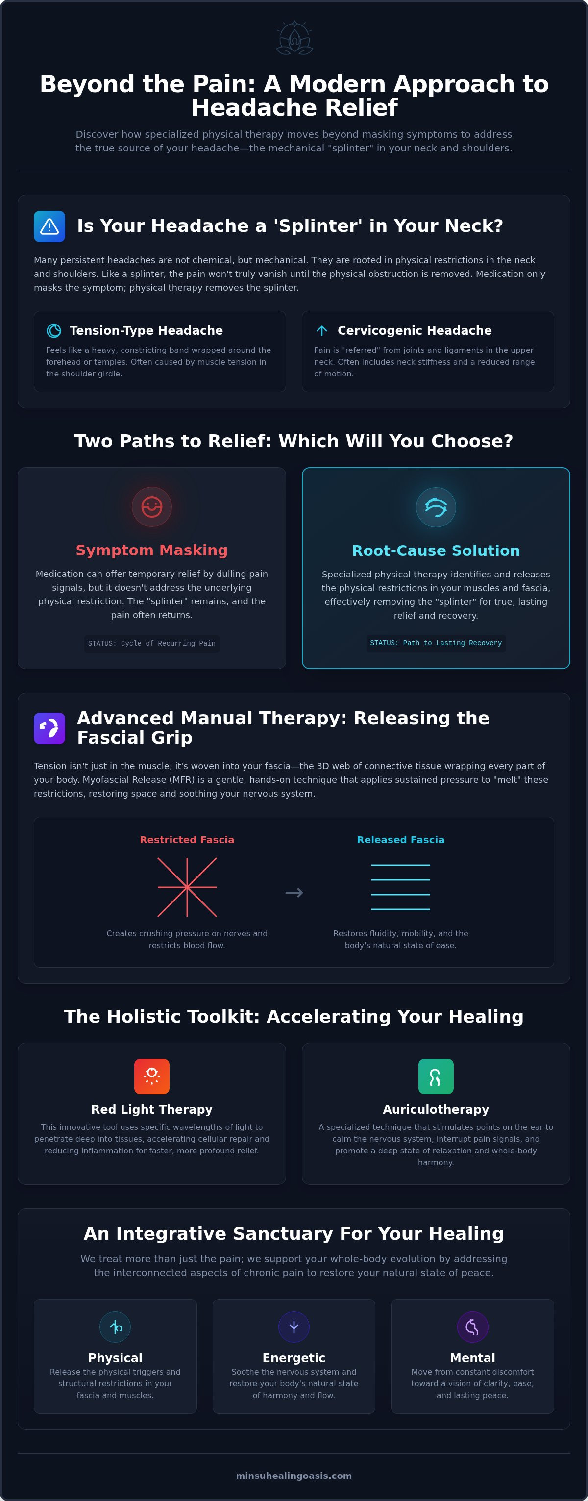 Physical therapy for headaches