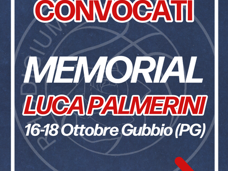 MEMORIAL PALMERINI: I CONVOCATI RHODIGIUM