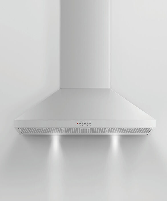 Thumbnail: Wall Rangehood, 90cm, Pyramid Chimney
