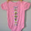 Thumbnail: Pink Henna Moon Baby Onesie