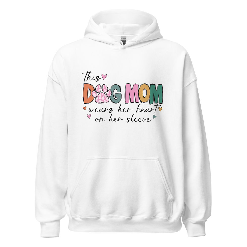 Thumbnail: dog mom apparel hoodie