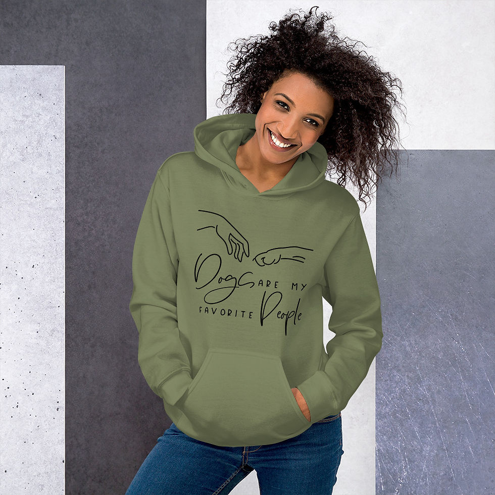 dogs are my favorite people dog lover hoodie