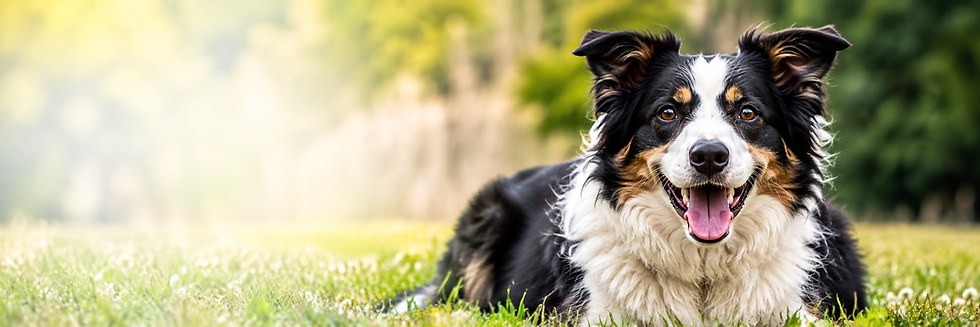 Border Collie representing obedience training classes at Cloud Nine Dog Training