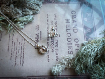 Made to orderGarden quartz Ring,Necklace👑🌸💎✨-桜の女王-