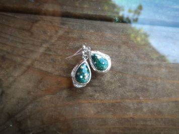 New Ocean Jasper Pierced