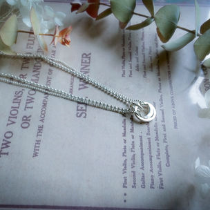 Made to Order Pair Necklace新月と明けの三日月/SV925