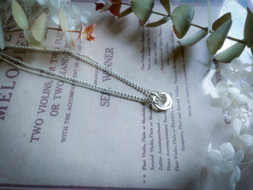 Made to Order Pair Necklace新月と明けの三日月/SV925