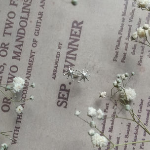 カスタムメイドピアス-八芒星-