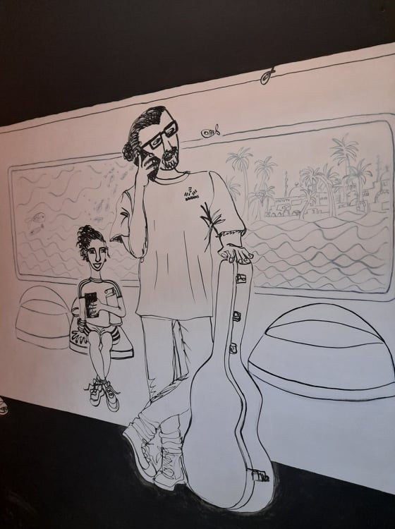 subway train at omarialand