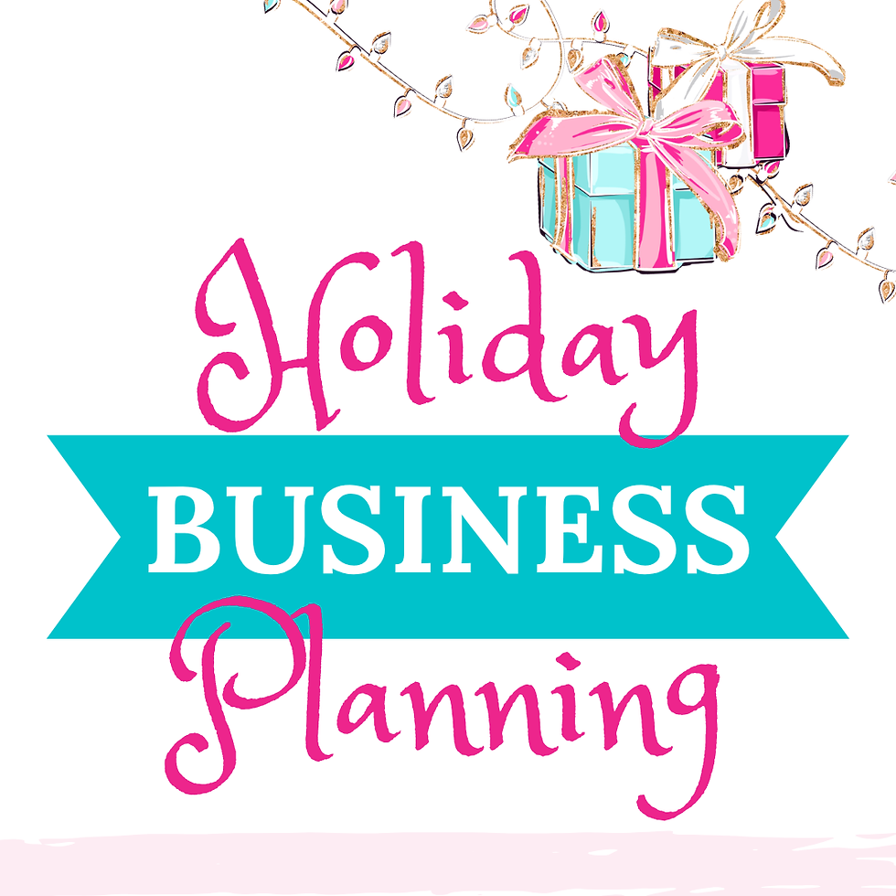 Holiday Game Plan