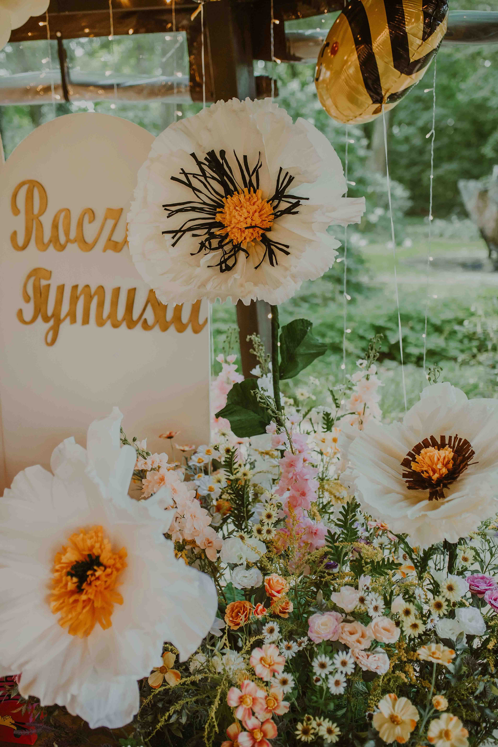 dekoracje na przyjęcie