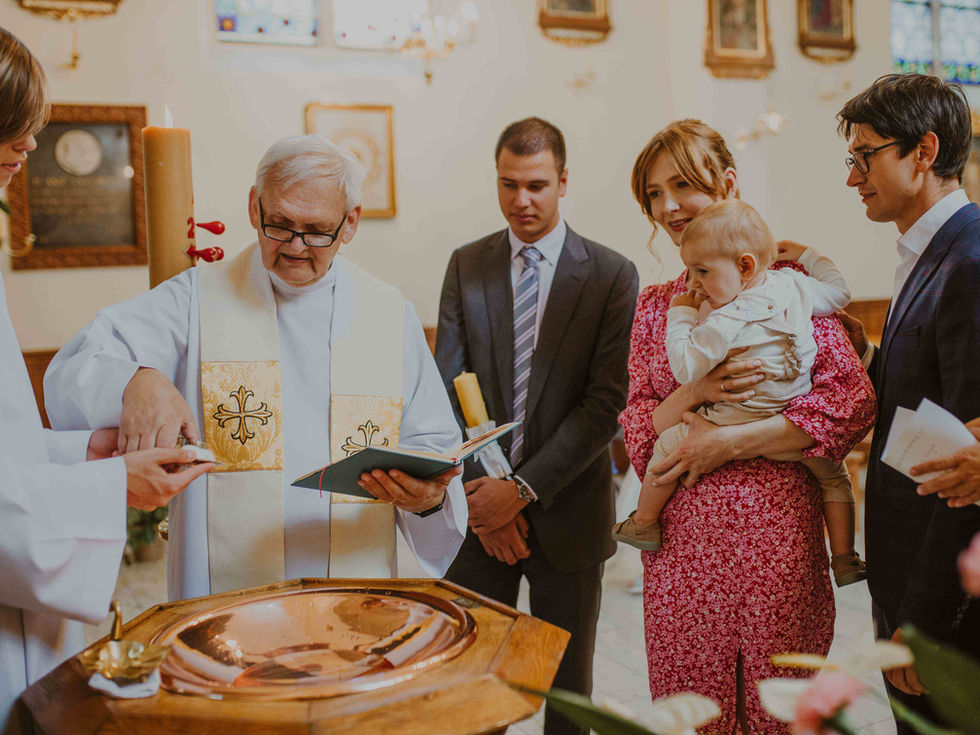 chrzest święty kraków, zdjęcia z chrztu