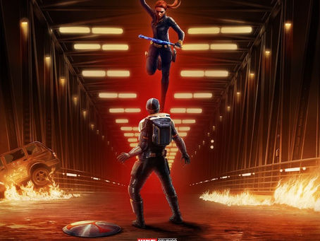 Czarna Wdowa vs Taskmaster na nowym plakacie