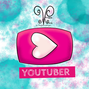 YouTuber Heart Play Button