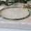 Thumbnail: Emerald Gemstone Skinny Bracelet