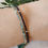 Thumbnail: Emerald Gemstone Skinny Bracelet