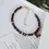 Thumbnail: Cubed Garnet Bracelet