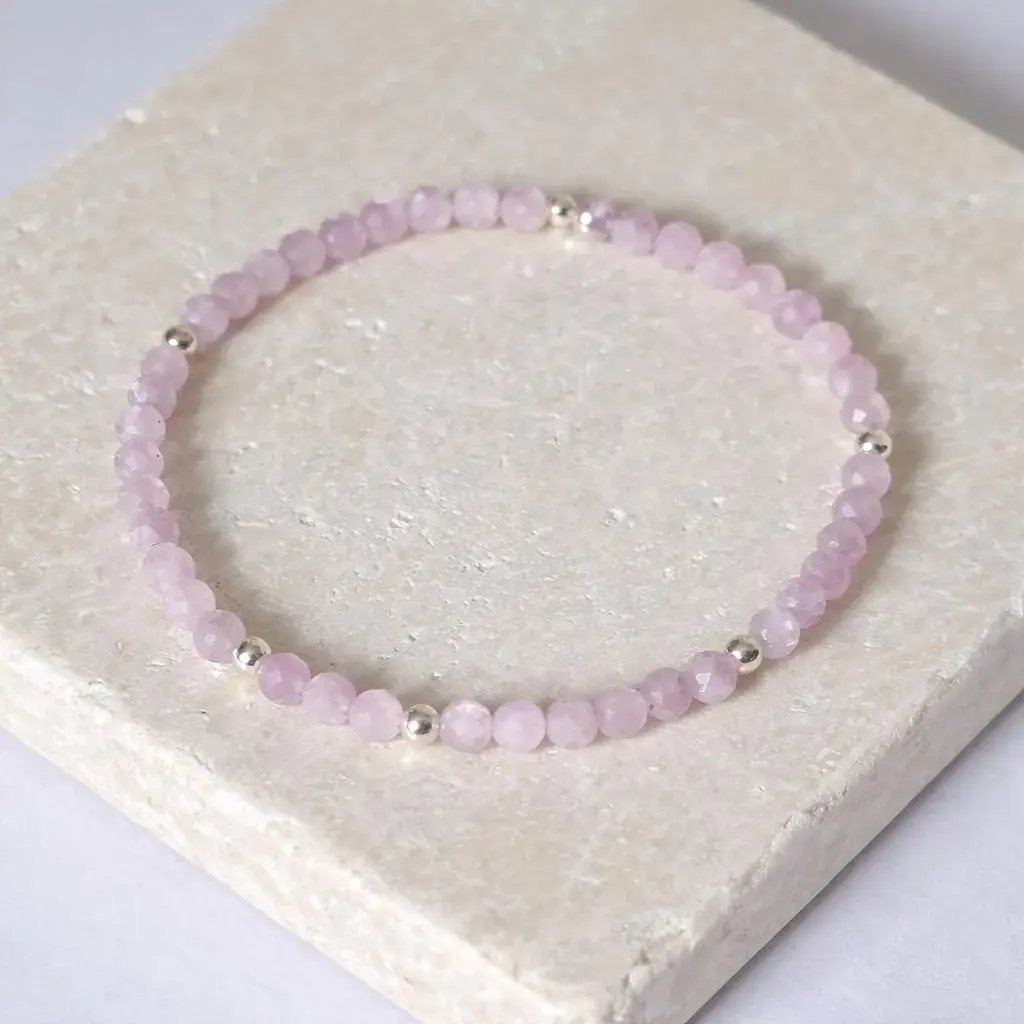 Kunzite Stretch Bracelet