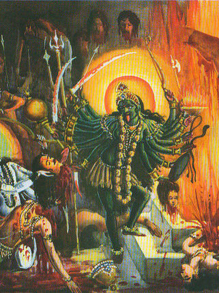 god-veerabhadra-lord-virabhadra-destroyer-of-daksha-miniature-painting-of-indiaartwork-ind