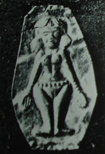 Mother Goddess, gold repousse, Lautiya Nandangarh.png