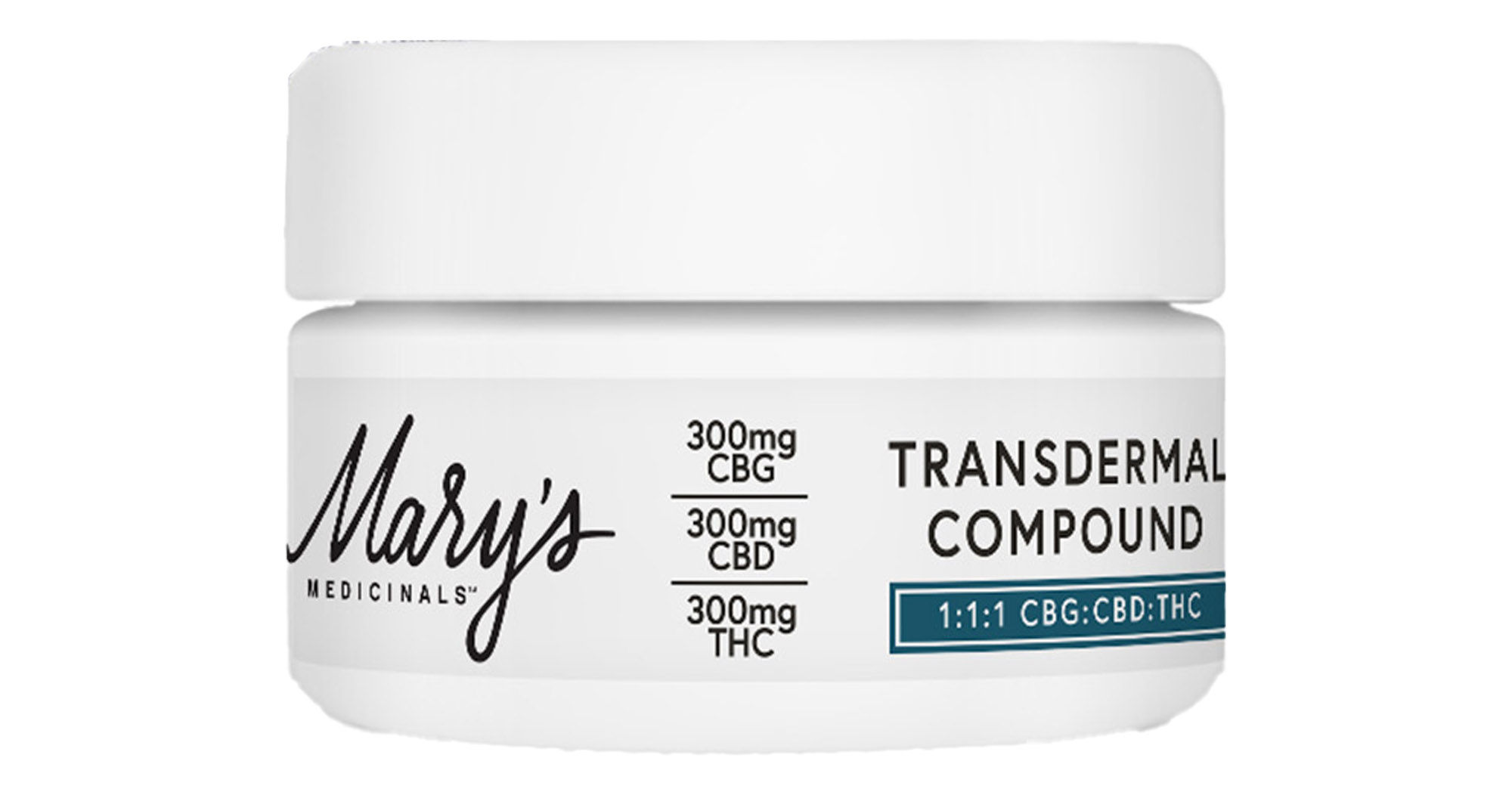 Mary's Medicinals Transdermal Compound 1:1:1  CBD:THC:CBG 1oz