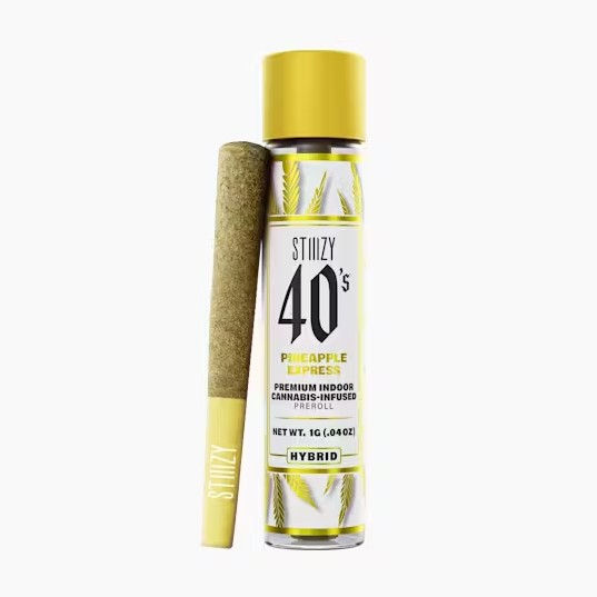Stiiizy 40's Infused PreRoll Pineapple Express 1g (38.14%THC)