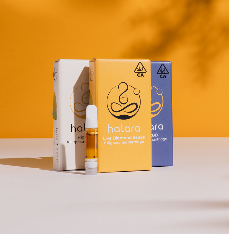 Halara Cartridge Live Diamond Sauce Granddaddy Purple (I) (82.5%THC) 1g