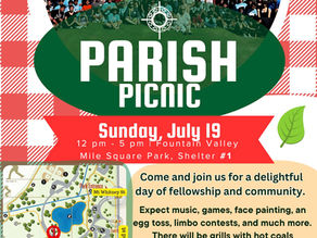 Parish Picnic Parroquial