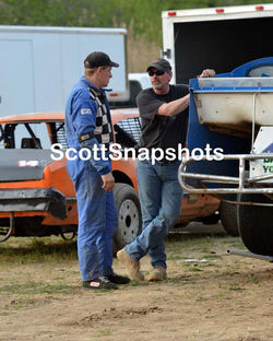 Me and my crew chief Mike