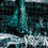 Thumbnail: Step of underwater staircase with mosaic tiles in dark green-blue and sunlight reflection and feet of mother