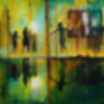 Thumbnail: Black silhouette children playing in fountains because of the sweltering sun heatwave