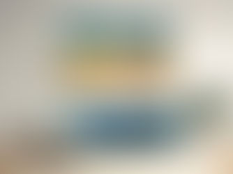 beach scape with golden dunes, dark blue sky and seagulls on light wall above petrol couch