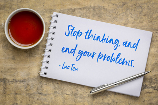 Stop And Rethink Stop Thinking