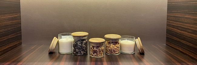 reusable container soy wax candles