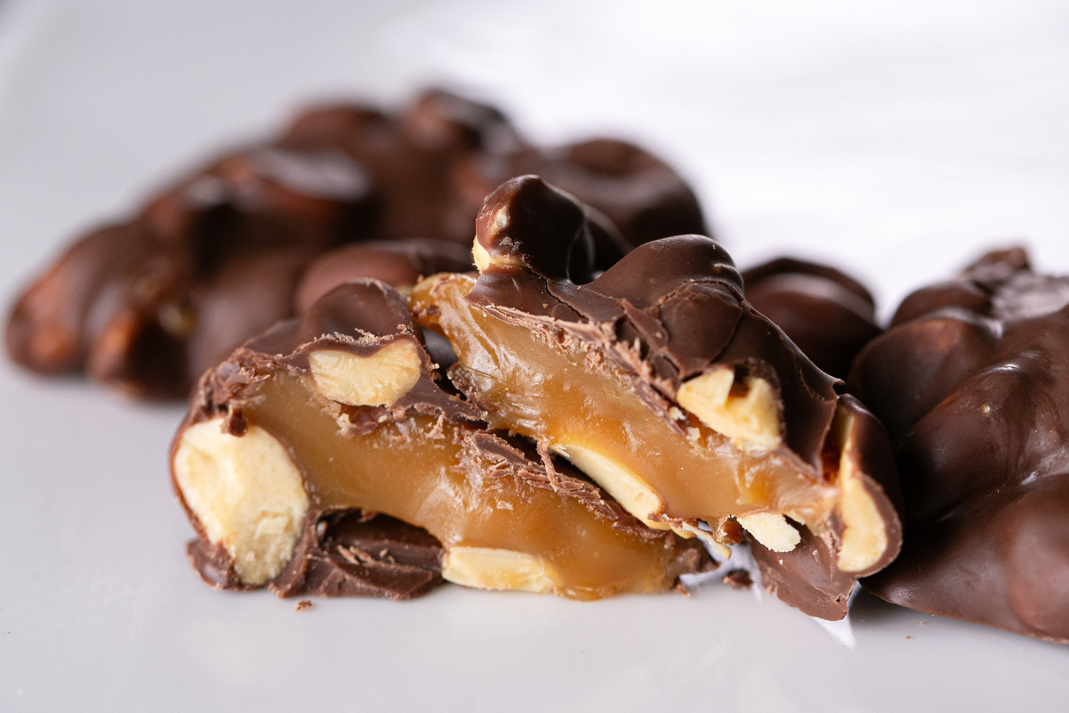 Caramel Peanut Cluster