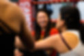 Yu-Fei Amy Pu boxing life coach smiling to participants