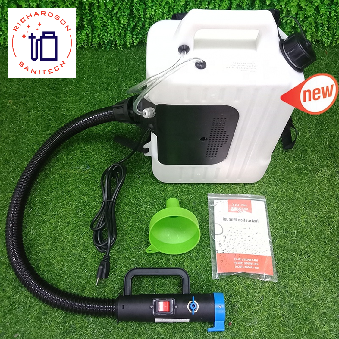 12L Electric Backpack ULV Sprayer Fogger Cold Fogging Machine