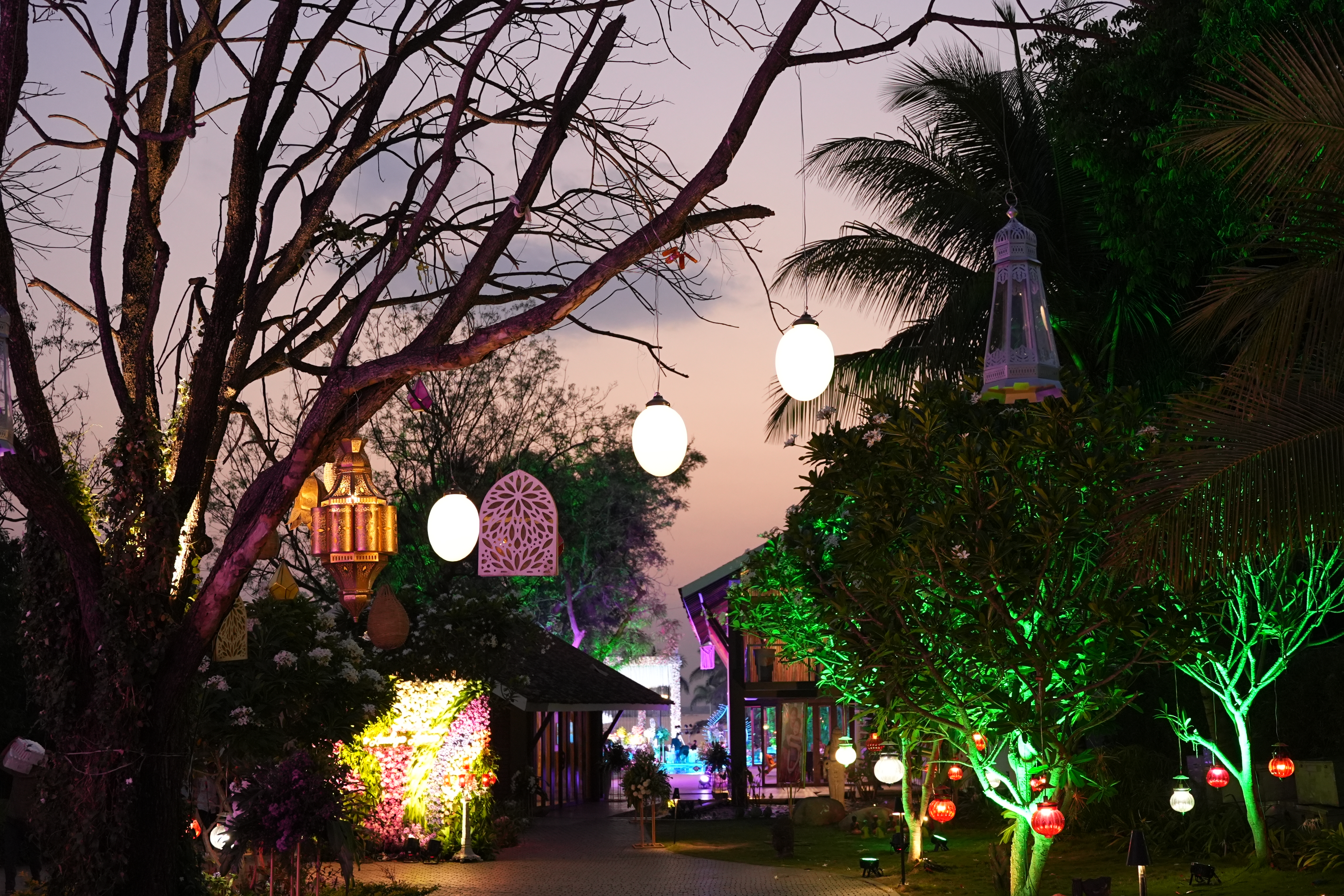 Ridhira Retreat wedding ceremony space