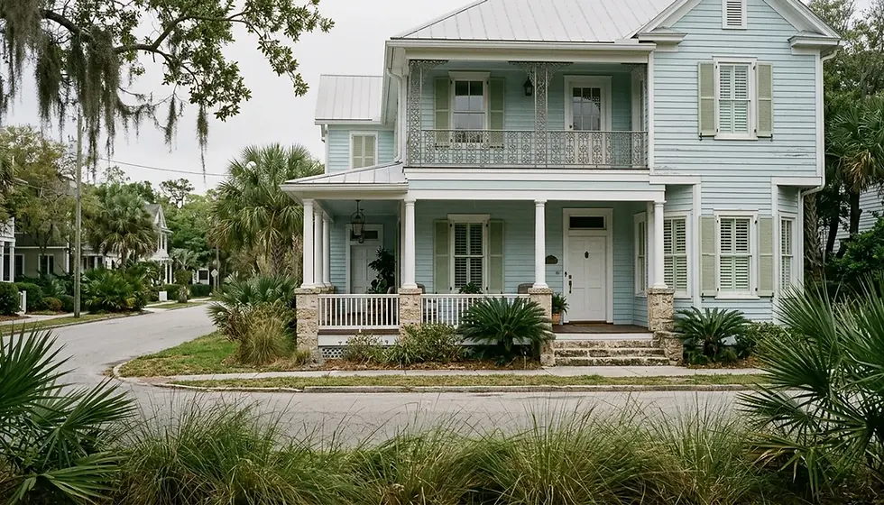 Coastal St. Augustine FL vacation rental exterior representing the local vrbo property management market