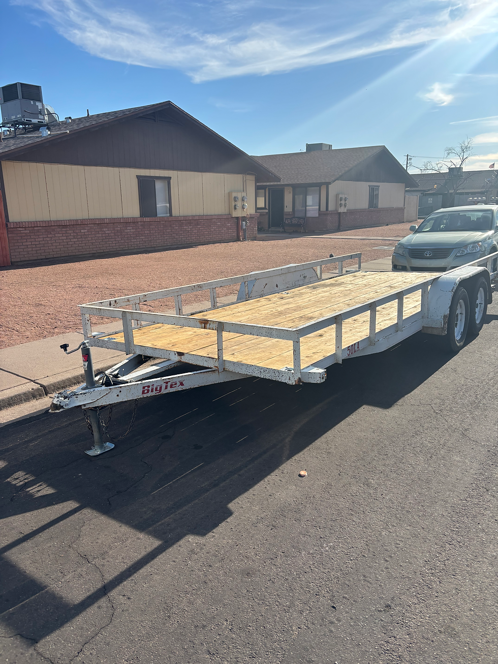 7x18 Utility Trailer Rental