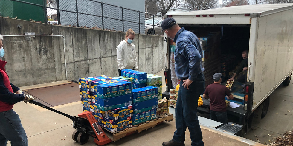 January Food Unloading