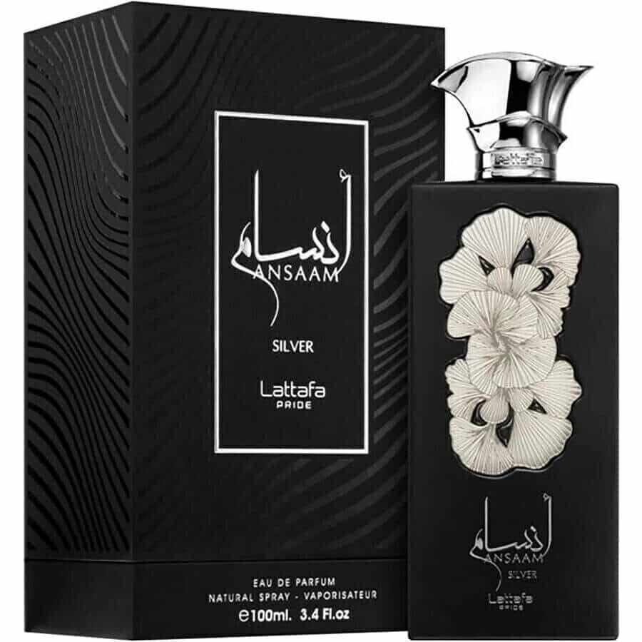 Lattafa – Ansaam Silver | Eau de Parfum | 100ml