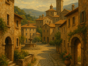 🌿 Bagnaia: The Village Where the Renaissance Still Dreams