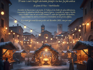 🎄DICEMBRE IN TUSCIA 2025