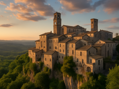🌿 Bassano in Teverina: The Village Suspended Between the Tiber and Silence
