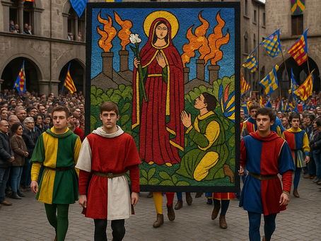 🌸 Pugnaloni Festival – Acquapendente: Flowers, History, and Faith in a Masterpiece of Colors