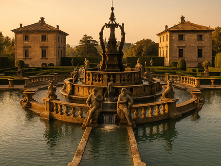 🌿 Villa Lante: The Art of Taming Water and Enchanting Time