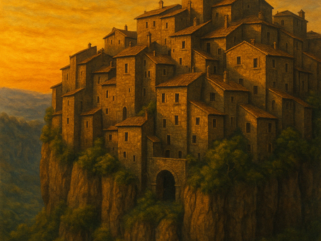 🏰 Vitorchiano: The Village Suspended Between Stone and Sky