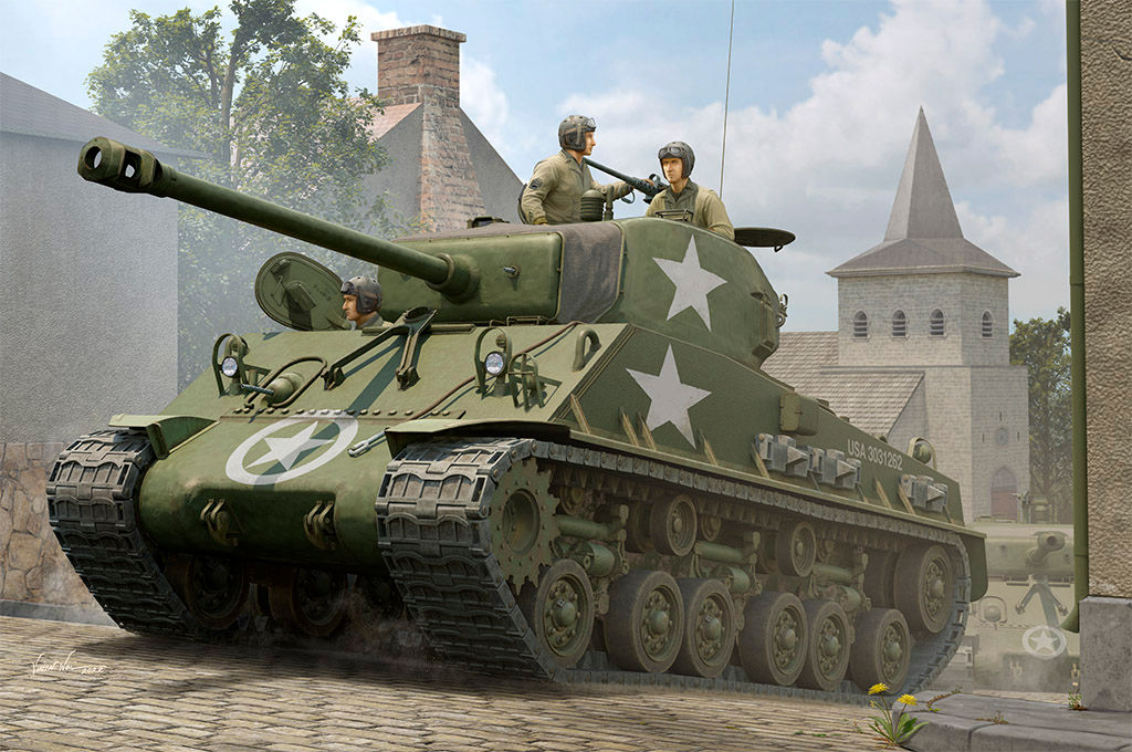I LOVE KIT: M4A3E8 Sherman in 1:16 61615