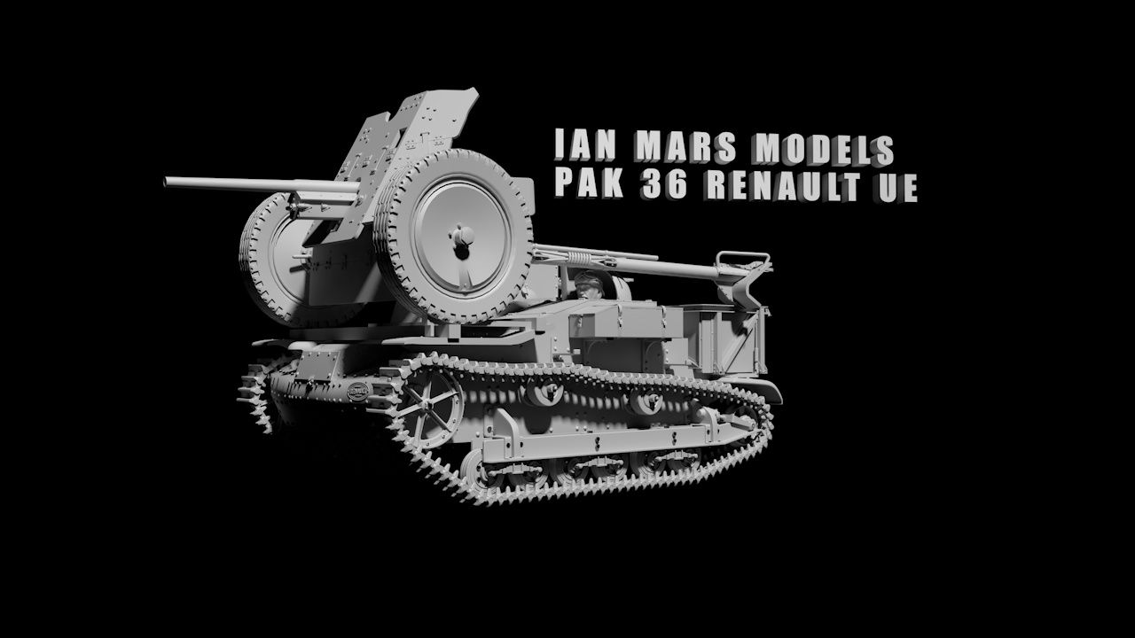 Renault EU CANON PAK 36 RESINE